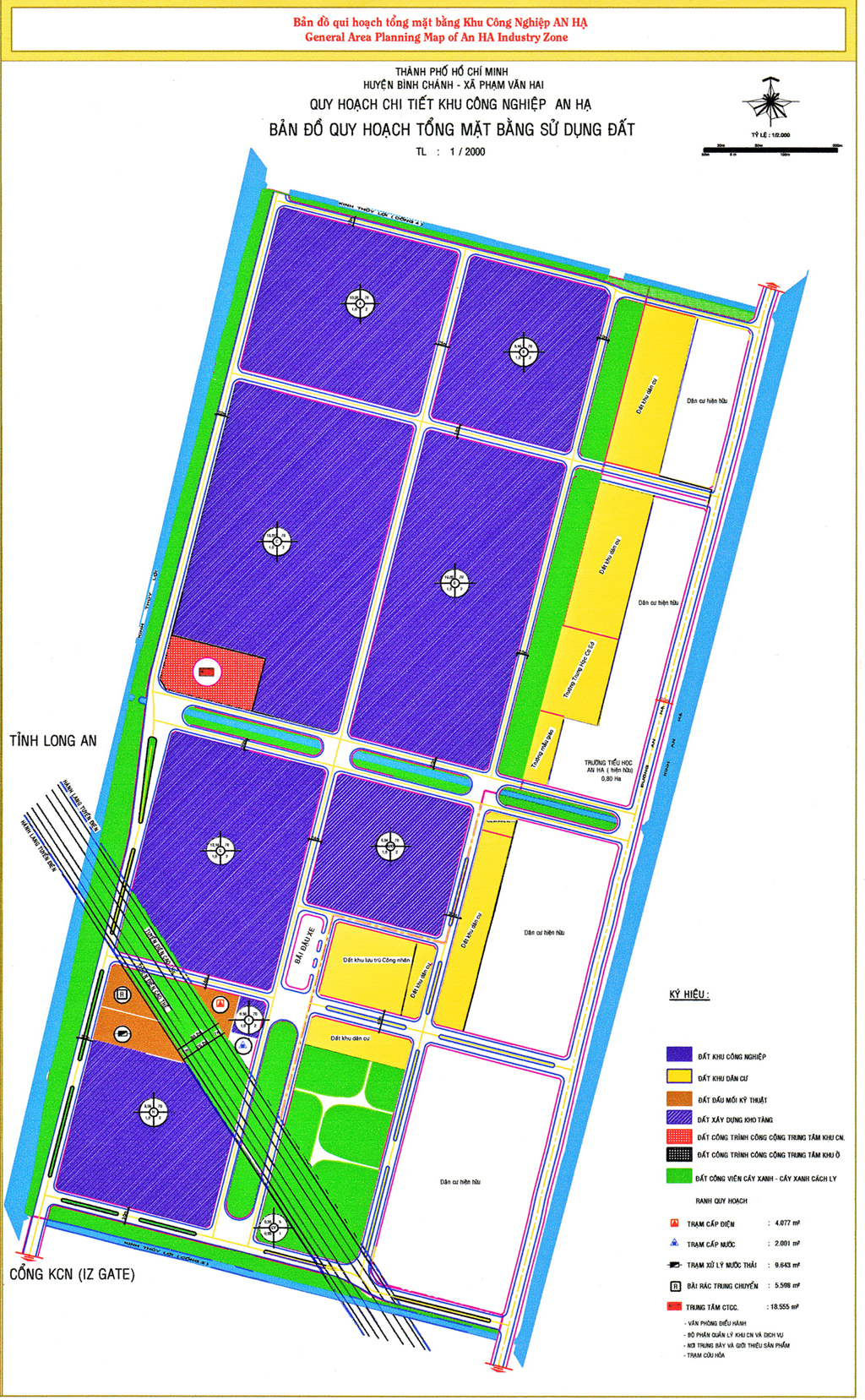 An Ha Industrial Zone Map